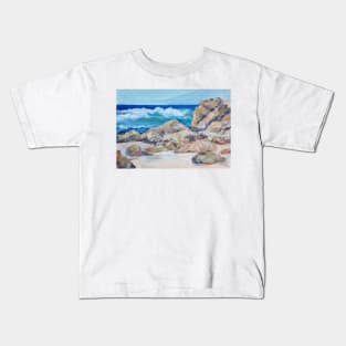 Kylie's Beach - midday Kids T-Shirt